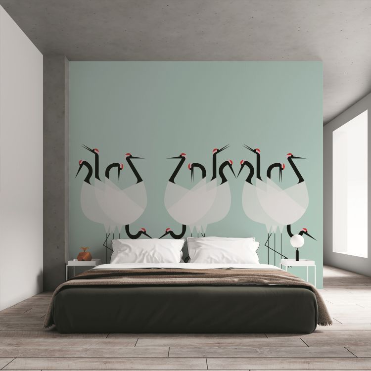 טפט ציור חסידות אבסטרקטיות - מרשמלו עיצוב הבית